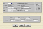Add Inventory Parts Screen