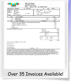 Over 35 Invoices Available!